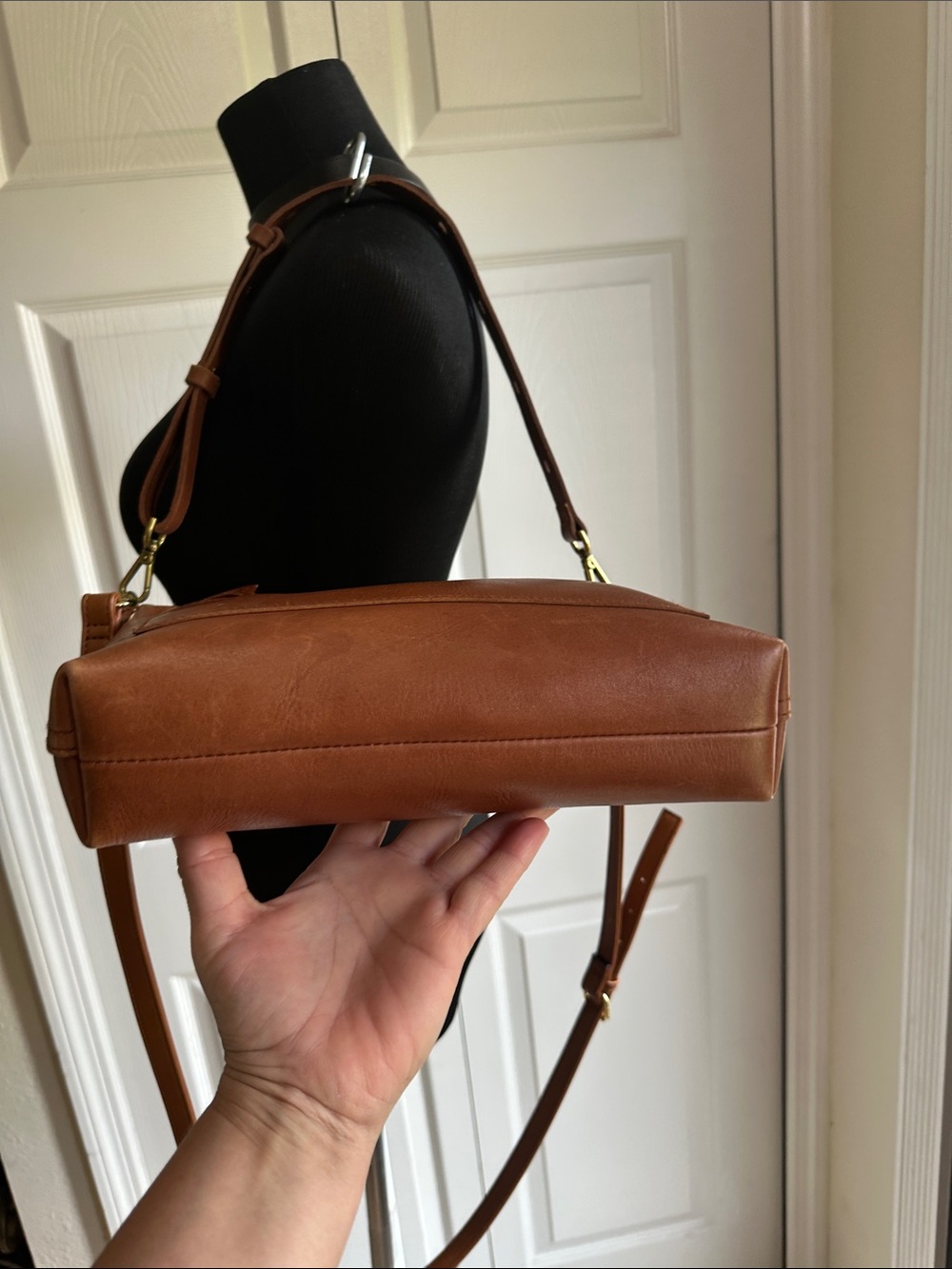 Madewell Brown Leather Shoulder Bag - Picture 12 of 12
